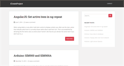 Desktop Screenshot of icreateproject.info